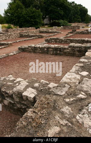 La ville romaine en ruine de l'Aquincum près de Budapest Hongrie Banque D'Images