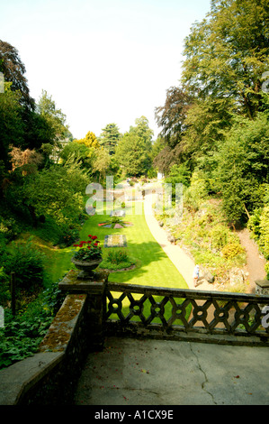 Jardin victorien Norwich UK Banque D'Images