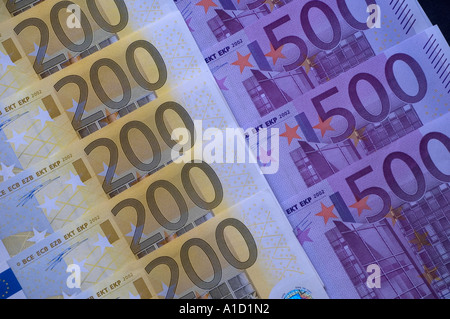 Euros Banque D'Images