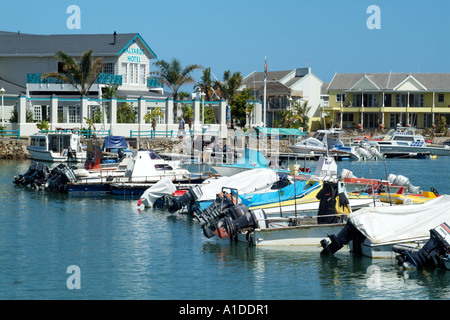 Port Alfred Rivière Kowie sur une station balnéaire à la réunion Afrique du Sud RSA Drisses Hotel Banque D'Images