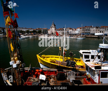 Le port de La Rochelle Charente-Maritime Sud Ouest France Banque D'Images