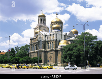 Cathédrale de l'Assomption à Varna Bulgarie Banque D'Images