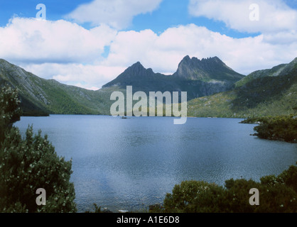 L'Australie Tasmanie Cradle Mountain Dove lake Banque D'Images