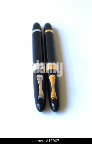 Deux Stylos Davidoff Banque D'Images