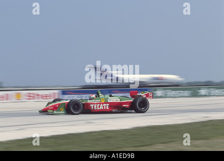 Adrian Fernandez conduit sa Reynard Honda au Grand Prix de Cleveland 2001 Banque D'Images