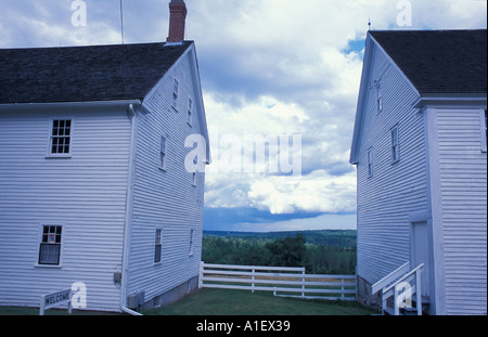 Le Lycée Saint-Louis Lake Village Shaker à New Gloucester Maine Banque D'Images