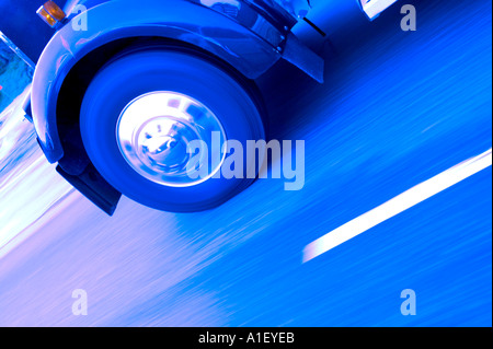 Camion semi Banque D'Images