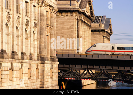 Musée de Pergame de Berlin la glace Banque D'Images