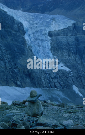 Angel sur Galcier Mt Edith Cavell Banque D'Images