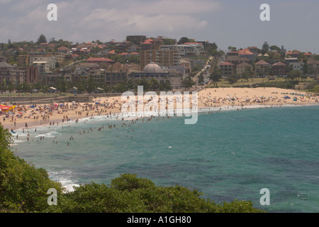 Coogee Bay à Sydney Australie Banque D'Images