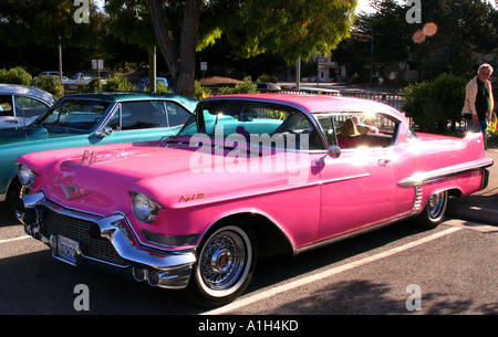 1957 Cadillac Coupe de Ville à l'automobile Vintage vétéran afficher 2005 Monterey Californie USA Banque D'Images