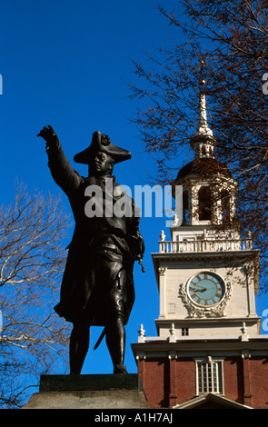 L'Independence Hall à Philadelphie en Pennsylvanie Banque D'Images