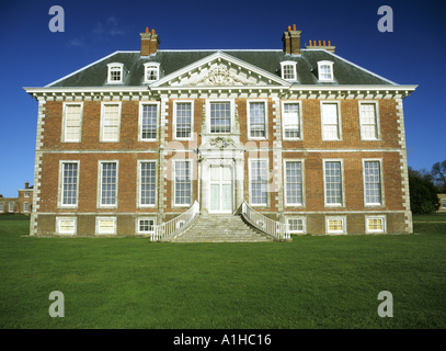 La façade sud de l'Uppark House West Sussex Banque D'Images