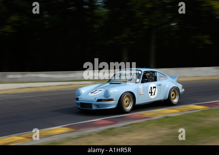 Dan Wright ses courses 1973 Porsche 911 RSR à l'Kohler International Challenge avec Brian Redman 2006 Banque D'Images