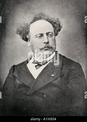 Alexandre Dumas Le Jeune, 1824 - 1895. L'auteur français, fils de Dumas père. Banque D'Images