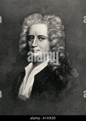 Joseph Addison, 1672 - 1719. English essayiste, poète, dramaturge, et homme politique. Banque D'Images