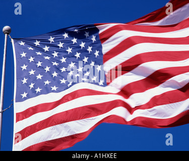 Drapeau américain Banque D'Images