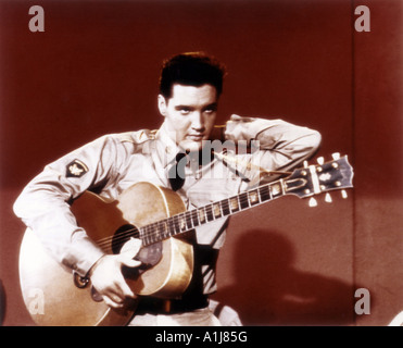 G I Blues Année 1960 réalisateur Norman Taurog Elvis Presley Banque D'Images