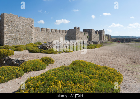 Château à Methoni, Messénie, Péloponnèse, Grèce Banque D'Images