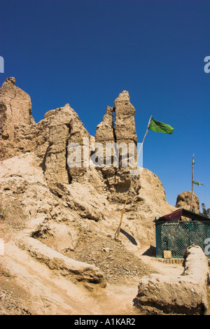 Balkh AFGHANISTAN Mère des villes de culte anciens murs de Balkh la plupart du temps construit dans la période timuride Banque D'Images