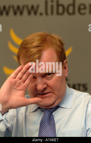 L'ancien leader libéral démocrate Charles Kennedy MP (1959-2015), Londres, 17 mars 2005. Banque D'Images