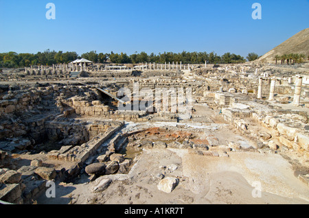 Israël Bet Shean le bain public de l'Est Banque D'Images