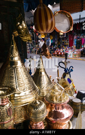 Souvenirs, Quartier Habous / nouvelle médina, Casablanca, Maroc Banque D'Images