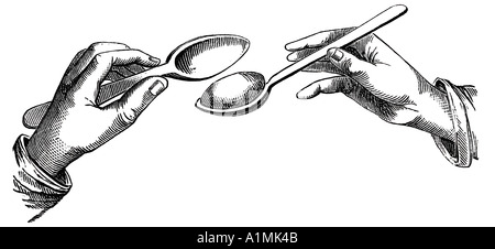 Former une boulette illustration Banque D'Images