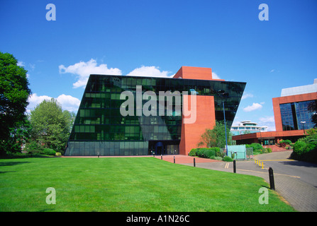 Halifax Bank of Scotland (HBOS) Siège social Aylesbury Bucks aussi connu sous le nom de Blue Leany Banque D'Images