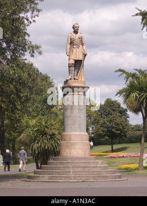 Statue de CHARLES GEORGE GORDON 1833-1885 à Gravesend Kent UK Banque D'Images