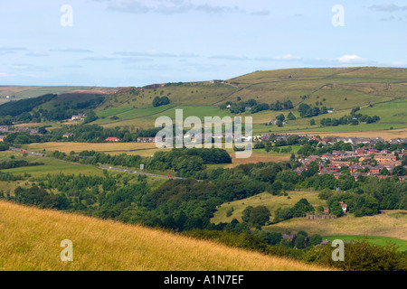 Lancashire est Moors près de ramsbottom lancashire royaume-uni Banque D'Images