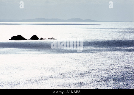 Vue depuis la côte nord de Byron Bay Australie Nouvelle Galles du sud Banque D'Images