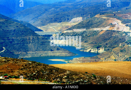 Jordan River Jordan Rift Valley Banque D'Images