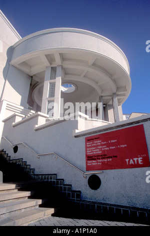 Galerie d'art Tate St Ives exterior St Ives Cornwall England UK Royaume-Uni GB Grande-bretagne Îles britanniques Europe Banque D'Images