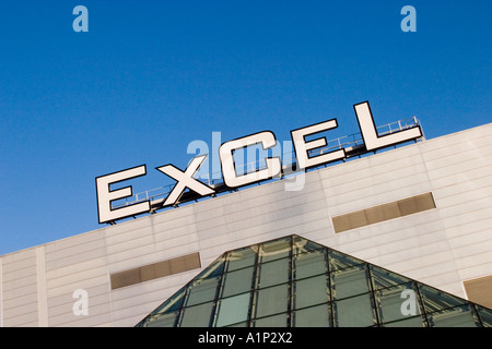 Excel London the International Exhibition and Conference Centre à Docklands, Londres est Go UK Banque D'Images