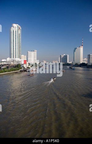 Chao Phraya, Bangkok, Thaïlande Banque D'Images