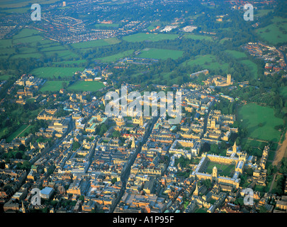 La Ville d'Oxford et les collèges de l'air Banque D'Images