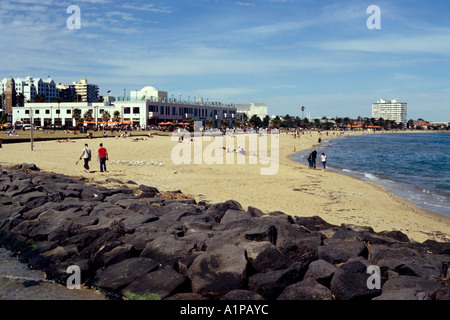 St Kilda, Melbourne, Australie. Mars 2005 Banque D'Images