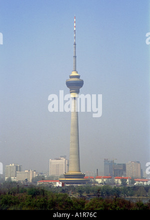 Tour de Télévision de Pékin Beijing Chine Asie du Sud-Est asiatique chinois Banque D'Images
