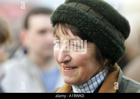 Henrietta Knight - Formateur des courses de chevaux Banque D'Images