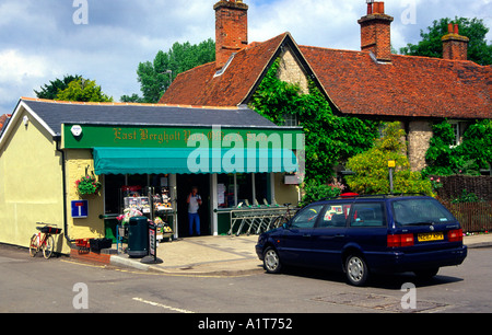 Boutique Village East Bergholt Suffolk Angleterre Banque D'Images