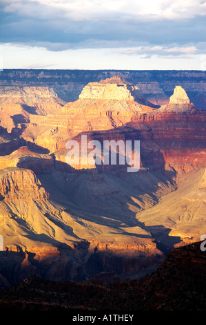 Vue de Bright Angel Lodge dans le Grand Canyon (South Rim) Banque D'Images