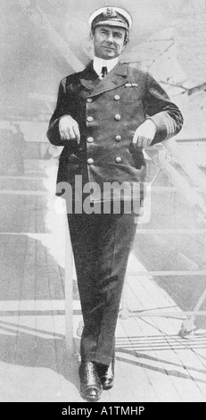 Le capitaine Sir Arthur Henry Rostron KBE RD 1869 à RBR 1940 Capitaine de RMS Carpathia Banque D'Images