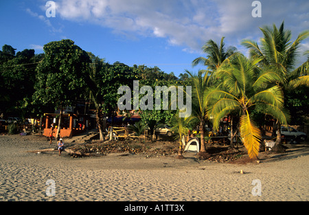 La plage, Manuel Antonio, Costa Rica Banque D'Images