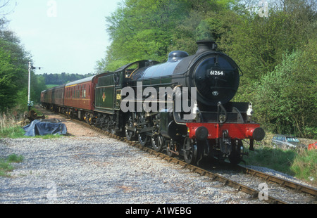 Un Grand Marquis Class, au Train à vapeur du Chemin de fer de la vallée Churnet Centre dans le Staffordshire en Angleterre. Banque D'Images