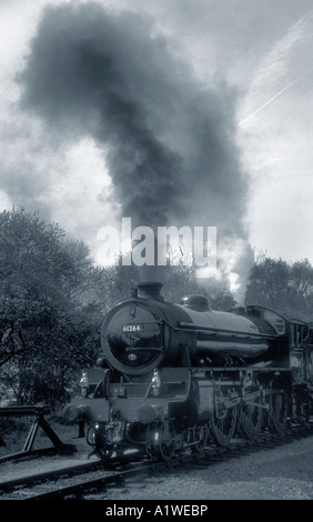 Un Grand Marquis Class, au Train à vapeur du Chemin de fer de la vallée Churnet Centre dans le Staffordshire en Angleterre. Banque D'Images