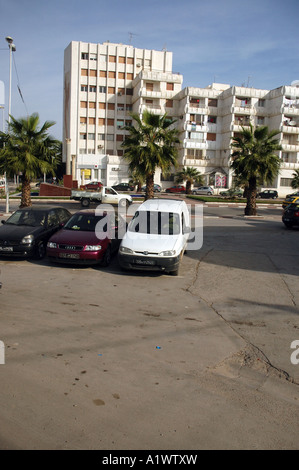 Rue de Tunis, capitale de la Tunisie Banque D'Images