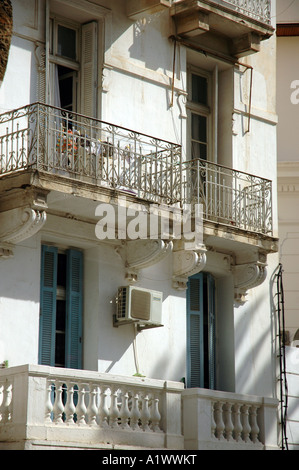 Chambre de télévision à Tunis, capitale de la Tunisie Banque D'Images