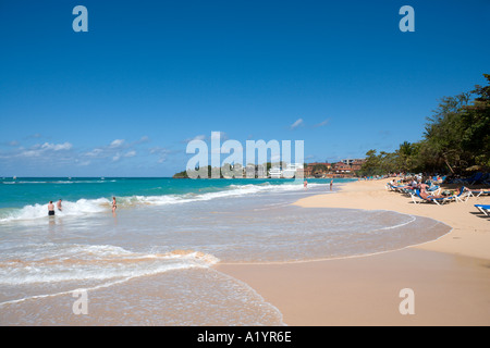 Plage de Sosua, Puerto Plata, Côte Nord, République dominicaine, Caraïbes Banque D'Images