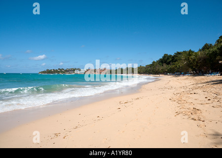 Plage de Sosua, Puerto Plata, Côte Nord, République dominicaine, Caraïbes Banque D'Images